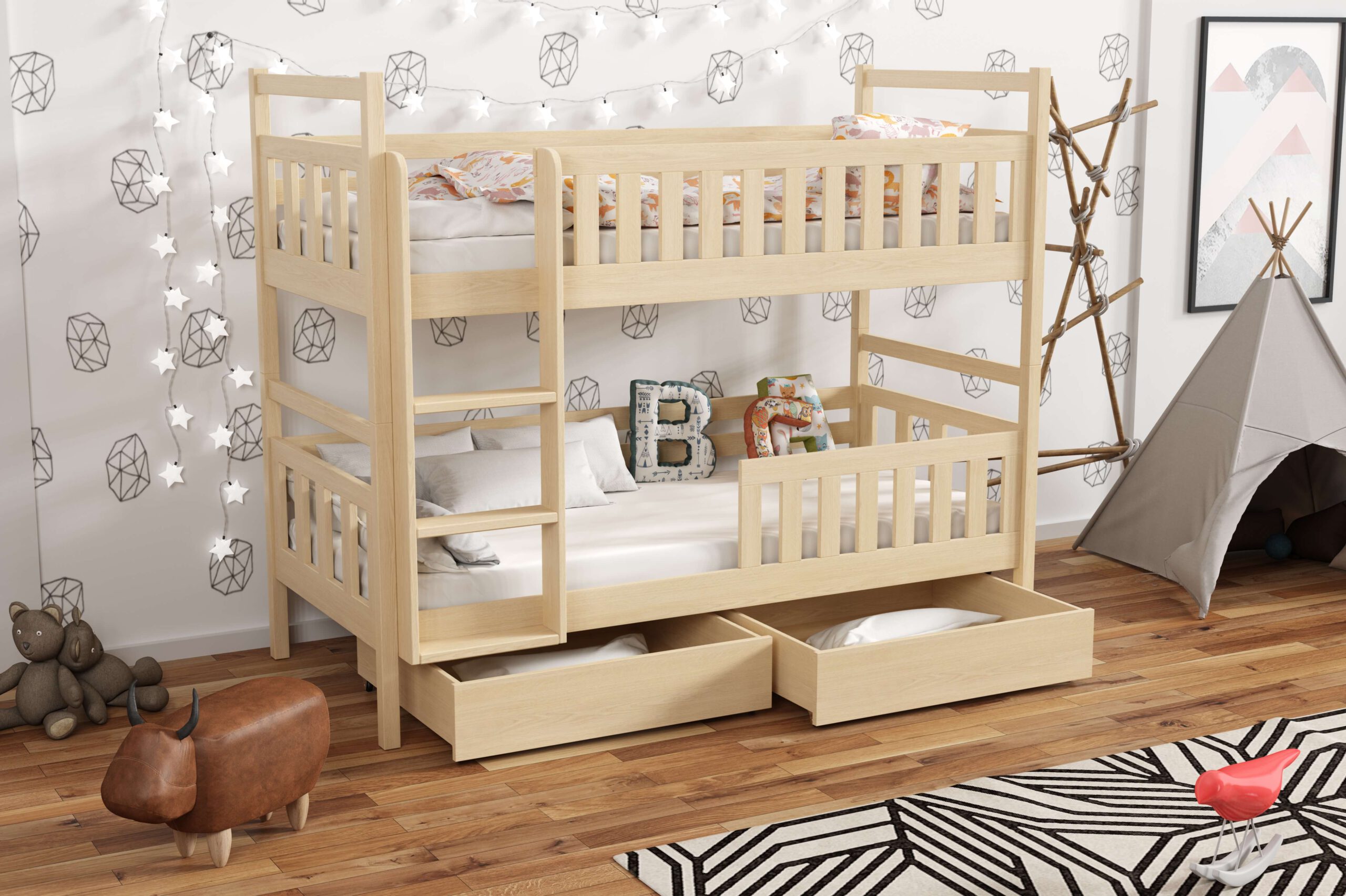 Łóżka piętrowe dla dziecka